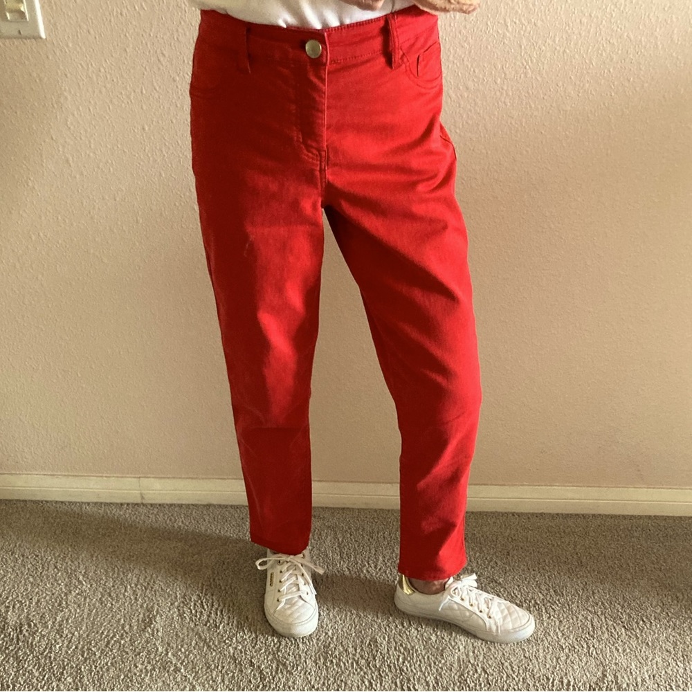 Women’s Red Jeans